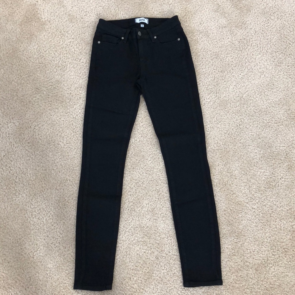 PAIGE Black Skinny Jeans